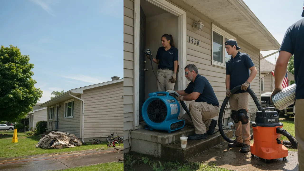 Water Damage Restoration in Ingalls, IN near me